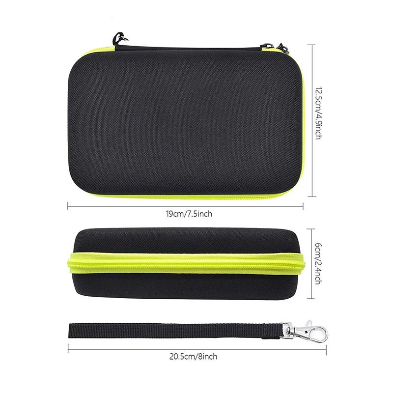 Storage Bag for Philips One Blade Shaver Razor Holder Storage Bag Men Electric Shaver Carrying Case Shockproof Hard Travel Home