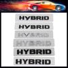 Hybrid Letters Logo Emblem Car Styling Tail Bumper Rear Trunk Side Fender Badge ABS Sticker For E350 GLE450 W211 W212 W163 W221