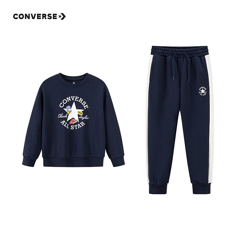 Converse Kids' Fleece Sweatshirt & Pants 2-Piece Set