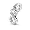 Real Copper Number Birthday Anniversary Celebration Charm DIY Craft Dangle Beads Fit Genuine Pendant Bracelet Necklace Fashion Fashion Jewelry