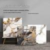 Luxury Gilded Marble Pattern Self-Adhesive Wall Sticker - Aluminum-Plastic Tile Imitation Wallpaper