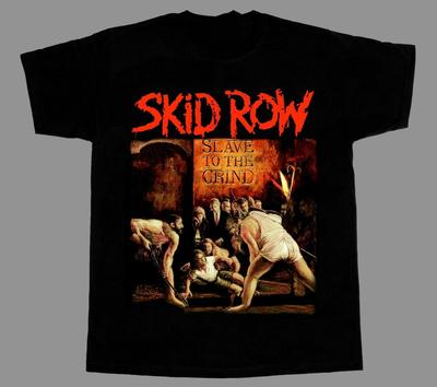 SKID ROW SLAVE TO THE GRIND Unisex Όλα τα μεγέθη Μπλούζα Τοπ Μπλουζάκι Δώρο για Φανς