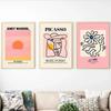 Galerie-Wandkunst, Picasso-Poster und Druck, Keith Sunset, Leinwandgemälde, Wandposter für Wohnzimmer, Heimdekoration