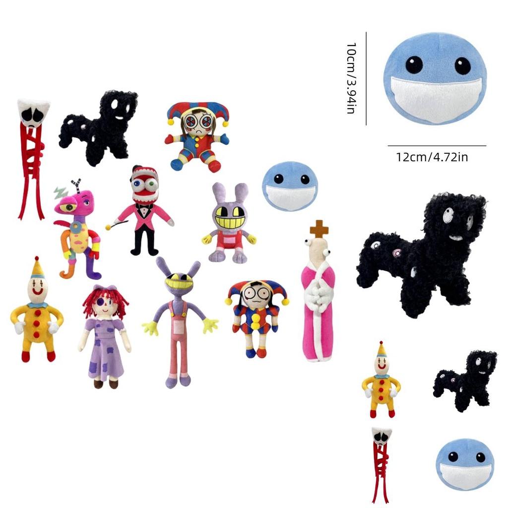 The Amazing Digital Circus Rabbit Plush Toy Adorable Stuffed Animal For Kids Short Plush Customizable Design