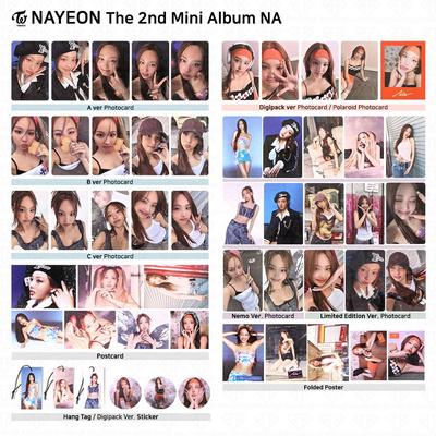 Nayeon The 2nd Mini Album NA Digipack Photocard Poster Poster ABCD