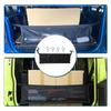 Car Rear Trunk Organizer Storage Net Cover with Zipper For Suzuki Jimny JB64 JB74 2024 2025