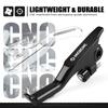 NICECNC For Stark Varg EX MX 2024-2025 Left Right Shorty Brake Lever Aluminum Electrical Motorbike CNC-machined Accessories