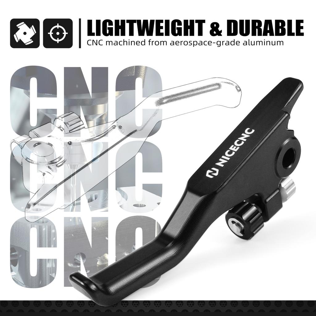 NICECNC For Stark Varg EX MX 2024-2025 Left Right Shorty Brake Lever Aluminum Electrical Motorbike CNC-machined Accessories