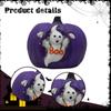 Halloween Pumpkin Statue Decorative Figurine Decoration Art Crafts Desktop Ornament for