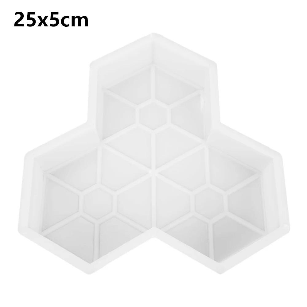 

1Pcs Maple Leaves Shape Paving Brick Mould Plastic Reusable Concrete Path Maker Mold DIY 25x5cm Walk Maker