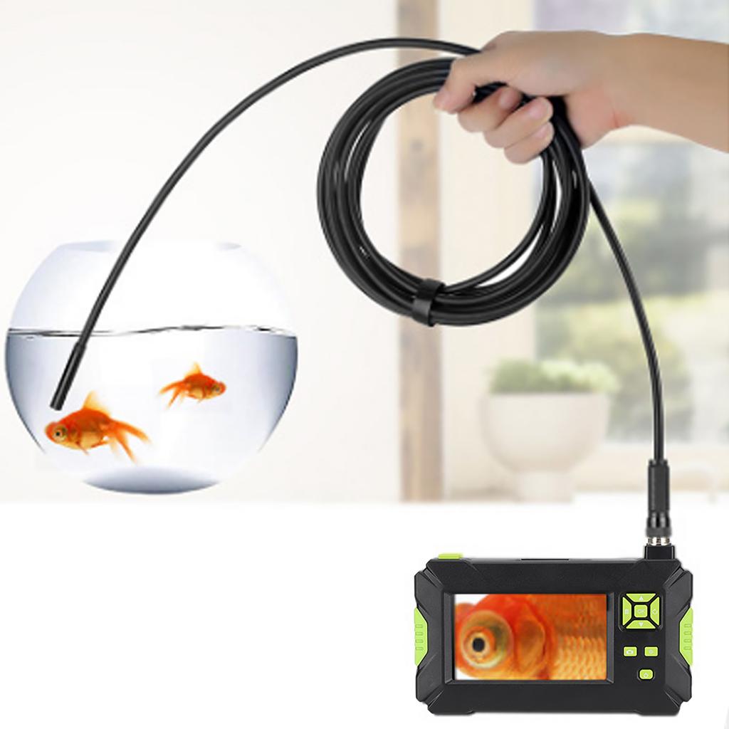 4.3 Inch Color LCD Display 70 degrees  Viewing Angle IPX67 Waterproof Hardwire Pipe Endoscope5m