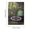 50 Sheets Forest Themed DIY Decorative Paper, Made of Paper, for Scrapbooks, Mysteries, Crafts, Creative Expression