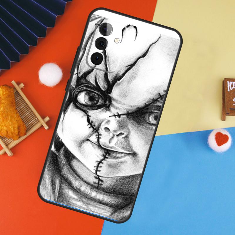 Chucky Doll Horror Movie Cover For Samsung Galaxy A15 A25 A35 A55 A52 A32 A12 A14 A34 A54 A51 A71 A53 A33 A13 Case