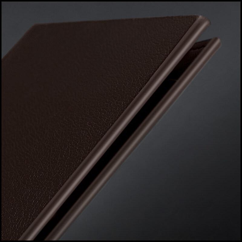 Simplicidade moda cartões de couro real carteiras homens fino titular do cartão de crédito fino id vip titular do cartão terno negócios dos homens acessórios