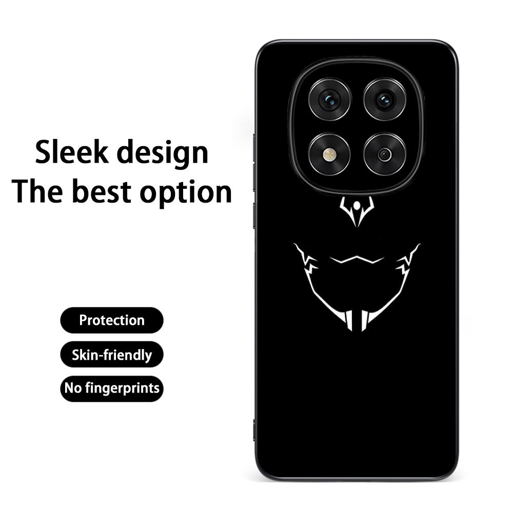 Sukuna cool anime demon pattern Phone Case For Redmi Note 14 13 12 11 Pro Plus S 5G 14C A3 Soft Black Phone Cover