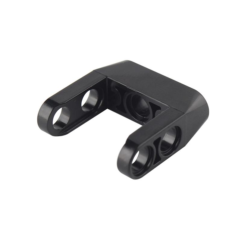 Small Building Block 10PCS High-tech Axle and Pin Connector 3x3 Compatible with Lego MOC Part 87408 Random Color DIY Toys