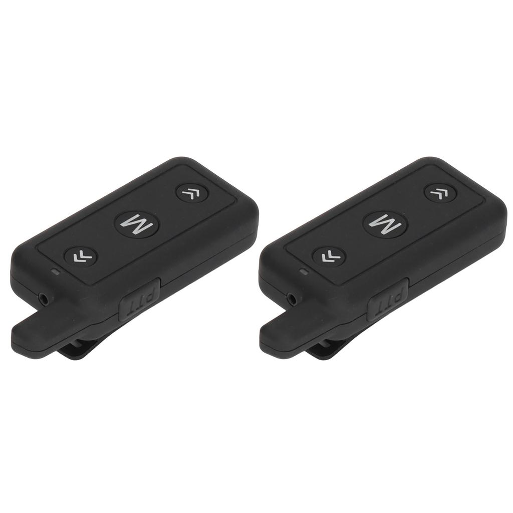 2 Pcs Mini Walkie Talkies Dual Band VHF UHF Compact Portable 2 Way Radios for Shopping Malls Bars