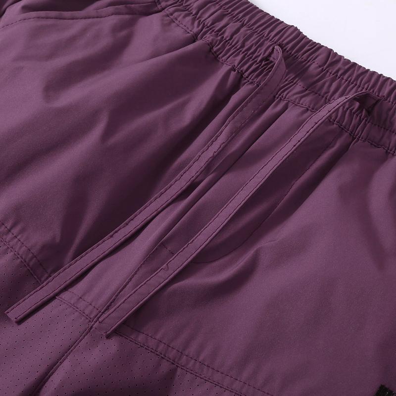 Sommerliche Freizeitshorts Herrenbekleidung Übergröße Elastischer Bund Sommer Schwarze Shorts