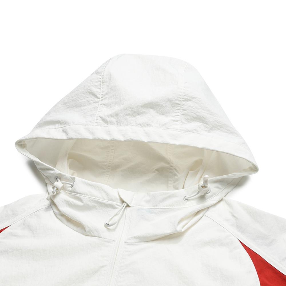 FILA Original Simple Fashion Personality Trend Classic Retro Sports Casual Versatile Loose Hooded Woven Jacket Women jackets F11W629706FWT