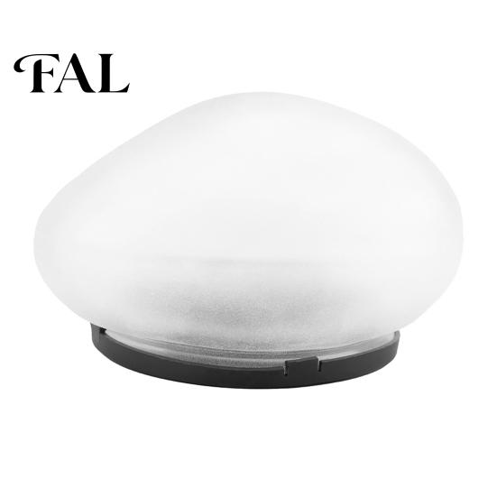 Solar Landscape Lighting Stone Garden Light, Waterproof LED Rock Outdoor Lamp, Cobblestone Easy Install Lamp Look Lawn Decorative Light for