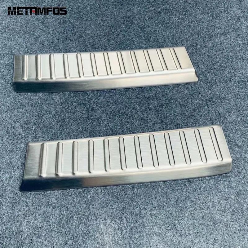 For Toyota Raize -2024 2025 Interior Rear Trunk Bumper Foot Plate Tail Door Sill Scuff Guard Plate Accessories Car Styling