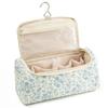 Floral Printed Cosmetic Bag Large Capacity Hair Dryer Storage Bag Toiletry Organizer Bag for Women Girls Daily Use