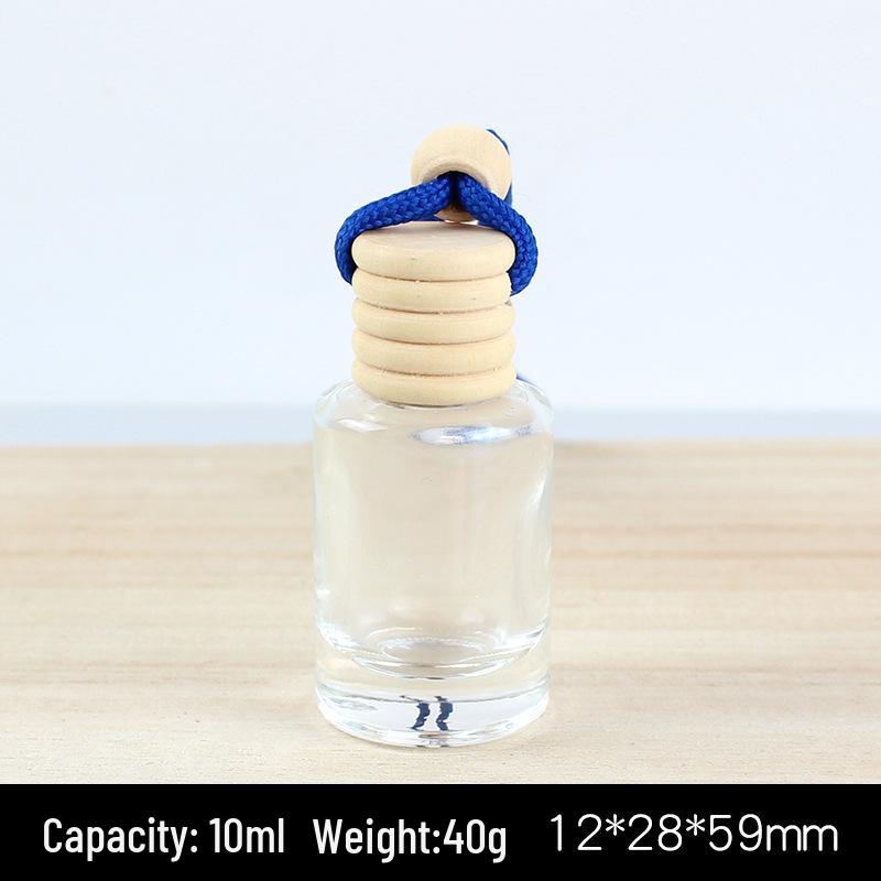 Car Glass Aromatherapy Lanyard for Air Vent - Refillable Perfume Bottle