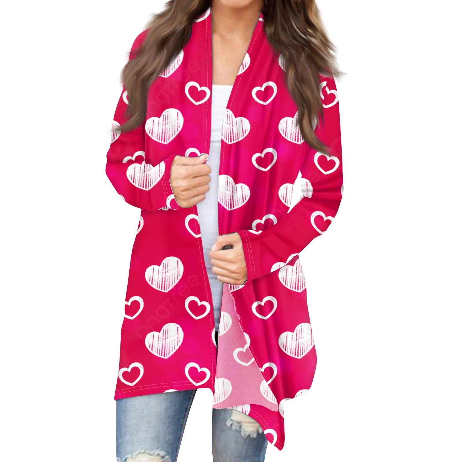 

Женская модная повседневная куртка-кардиган средней длины с принтом, пальто XL винный