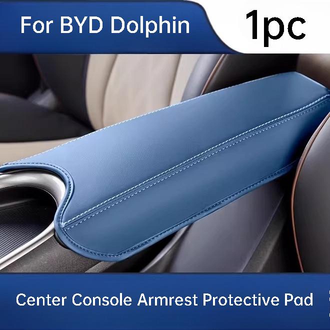 For BYD Dolphin Car Center Console Armrest Cover Protective Pad Scratch-resistant Mat Interior Accessories