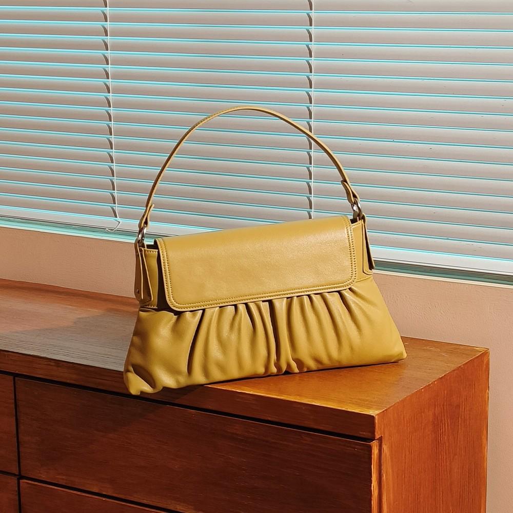 Leather women's bags come to pictures and samples, high-end fashion messenger bags, women's OEM drawstring bucket bags