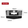 Carbon Fiber Refit Car Interior Stickers Air Conditioning CD Control Panel Decal Covers For Mercedes C Class W204