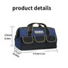 Wear Resistant Tool Bag Oxford Cloth Tool Kit Multi-Pocket Electrician Bag  Hardware