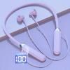 New Digital Display Wireless Sports Noise-Canceling Neckband Headphones with Ultra Long Standby
