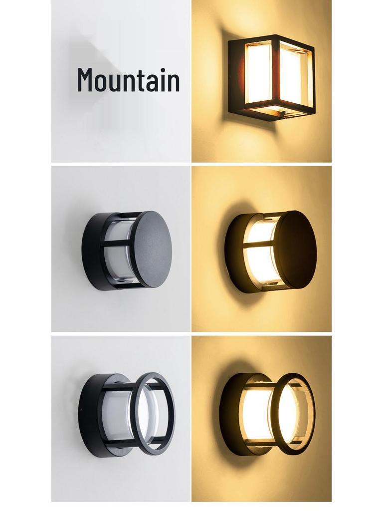 European Outdoor Waterproof LED Wall and Fence Light