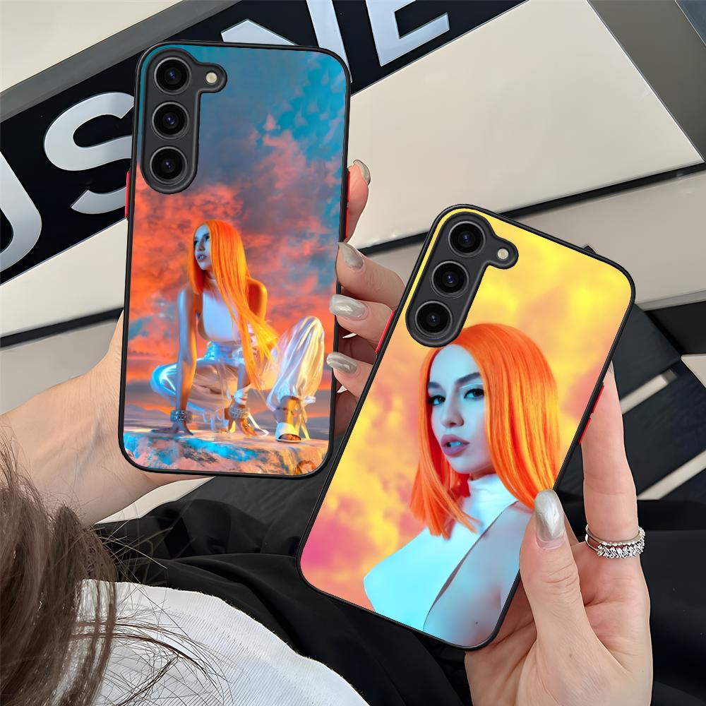 Fashion Ava Max Silicone Mobile Phone Case for Samsung Galaxy S26 S25 S24 S23 S22 S21 Plus FE Ultra Colorful Cover