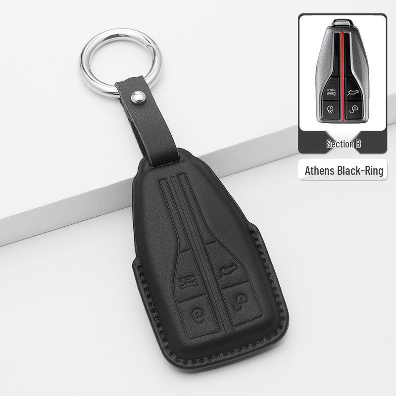 Hongqi H5 Key Cover for Models 2324, H6, H9, HQ9, HS5, HS7, HS3, EH7 - High Quality Protection