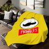 Manta con estampado de moda P-pringleS Para Sofá Oficina Cama Avión Viaje Dormir Leer Relajarse Camping Suave Y Cálida