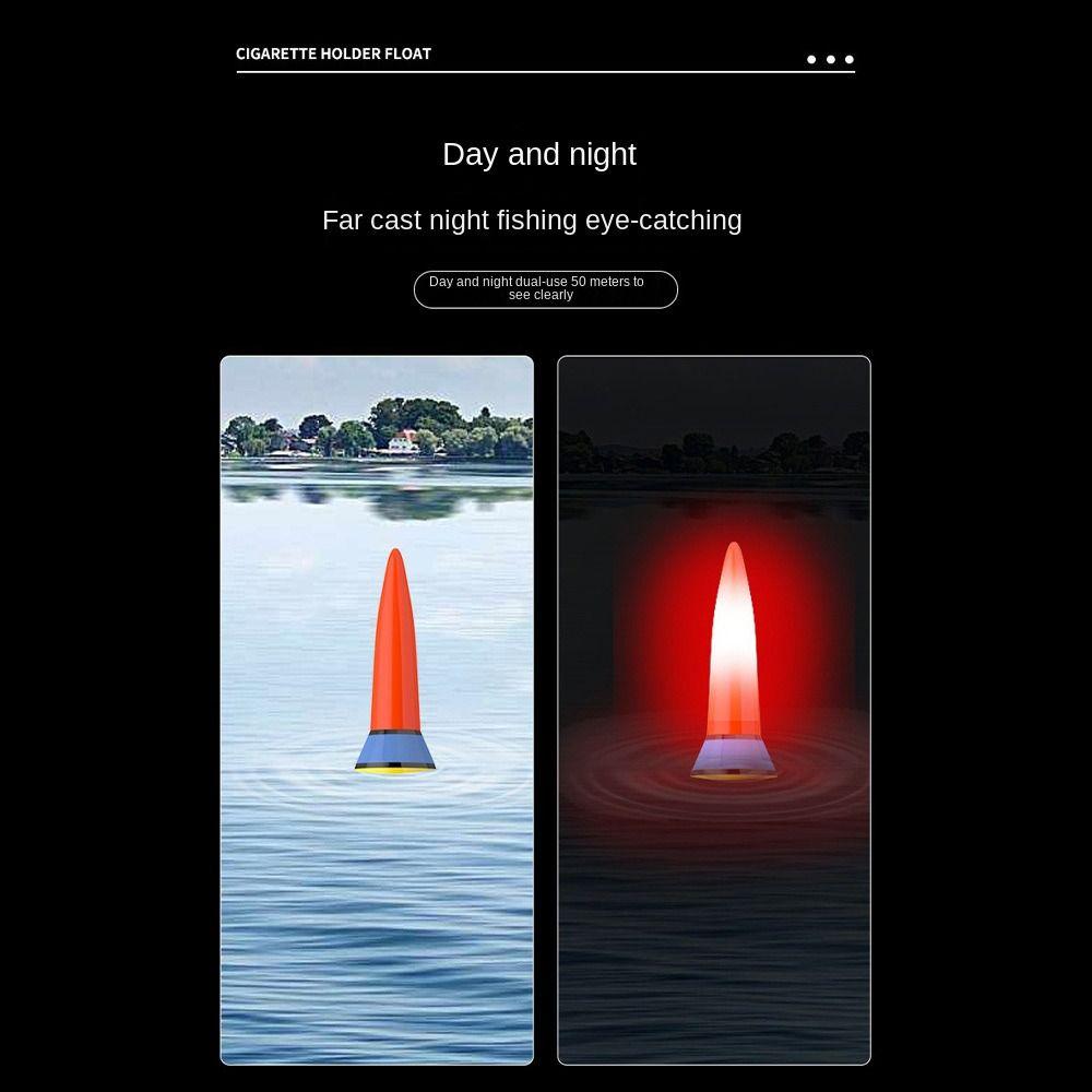 2PCS Led Light Float NO 311 battery Bobbers New Electronic Fishing float Night fishing