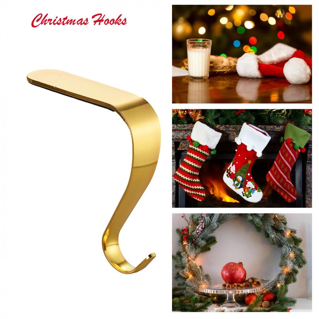 10*10cm Fireplace Hook For Christmas No Glue Required
