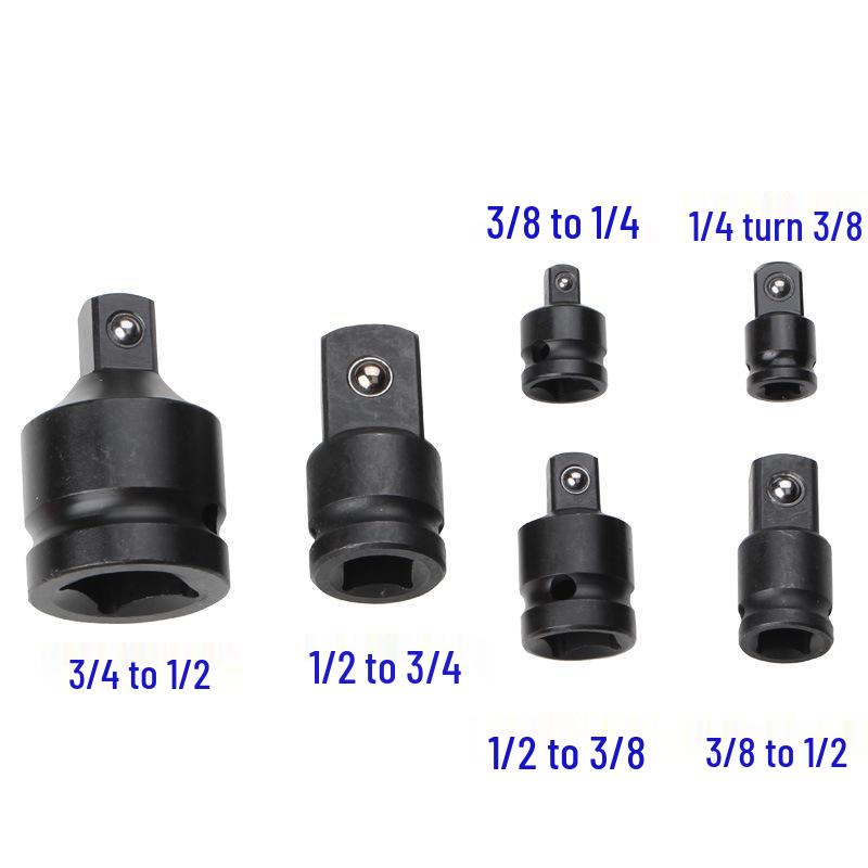 Heavy Duty Pneumatic Socket Wrench Adapter: 1/2" To 3/4" To 1"