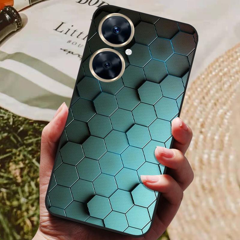 Für Huawei Nova 11i Hülle Nova11i 11 i Schwarzer Wolf Weiche TPU Silikon Rückseite Für Huawei Nova 11i MAO-LX9 Handyhülle Funda Coque