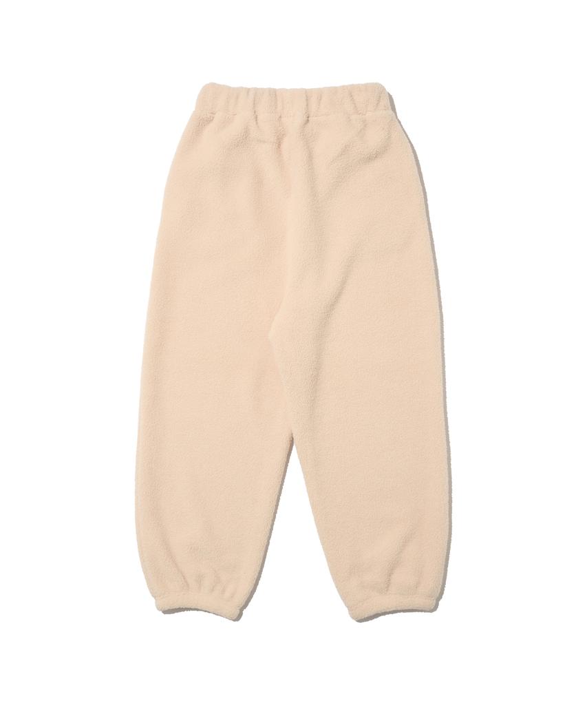 Road Road Cozy Bear Sherpa Fleece Jogger Pants (Ivory)