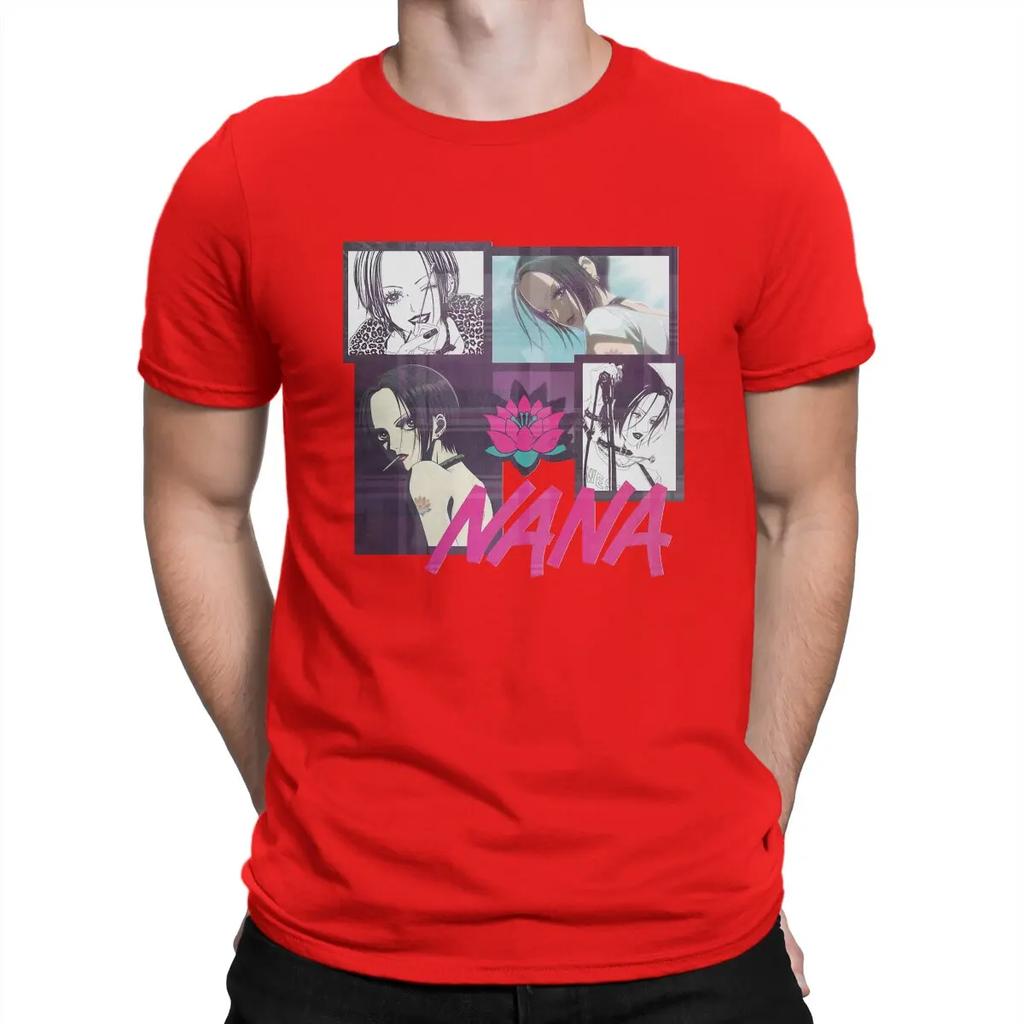 Fitted Scoop TShirt NANA Osaki Manga Crewneck Short Sleeve 100% Cotton T Shirt Funny Top Quality Birthday Gifts Unisex