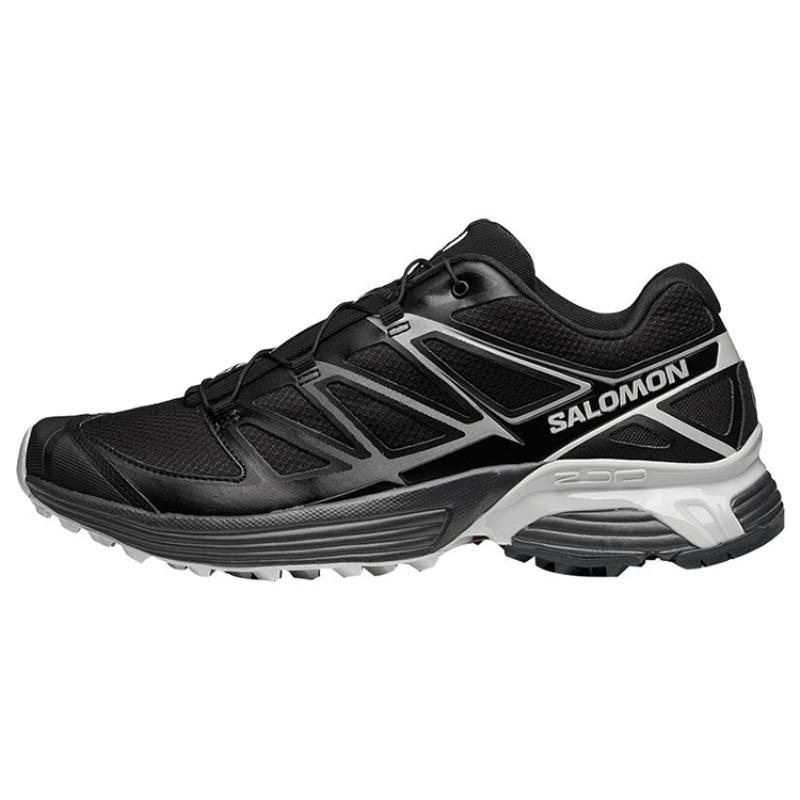 SALOMON XT Pathway Black Silver Sneakers 471348 45⅓