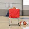 Foldable Ball Cart Versatile-Sport Use Folding Effortless Access for