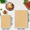 50Pcs Unbleached Baking Parchment Paper Sheets for Air Fryer Oven Grill Non Stick Cake Bread Cookies Pizza Roasting Healthy