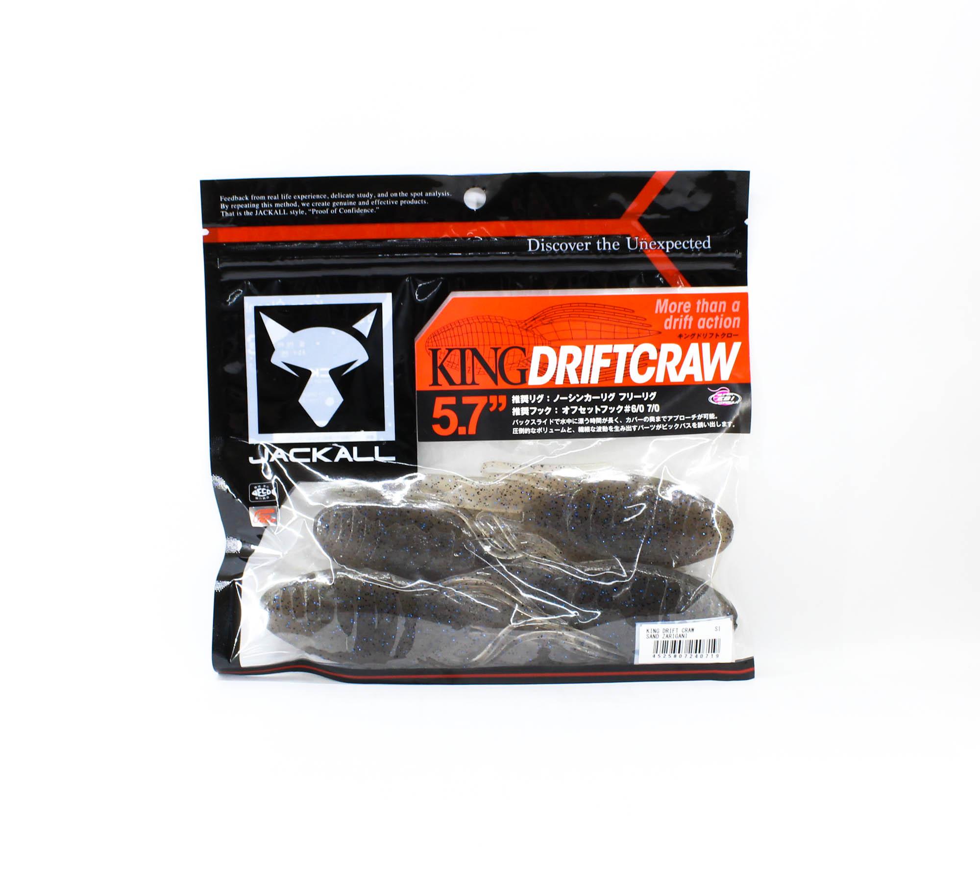 

Jackall Soft Lure King Drift Craw 5.7 Inch Sand Zarigani (0719)