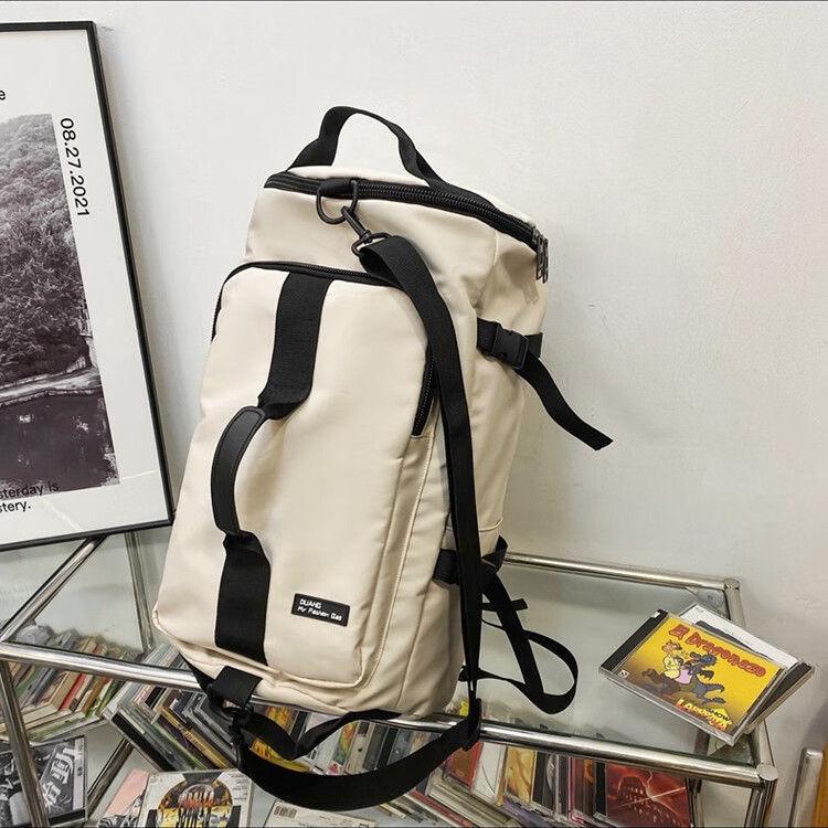 Pánský cestovní batoh a taška přes rameno do posilovny s velkou kapacitou