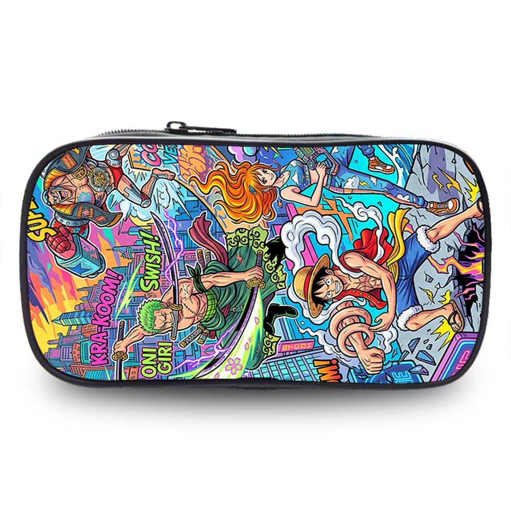 One Piece Multifunctional Double Layered Pen Case for Boy and Girls Best Gifts Cartoon School Supplies Pencil Case for Children