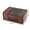 Vintage Wooden Storage Box Traditional Chinese Style Jewelry Storage Box Organizer for Home Desktop Decoration